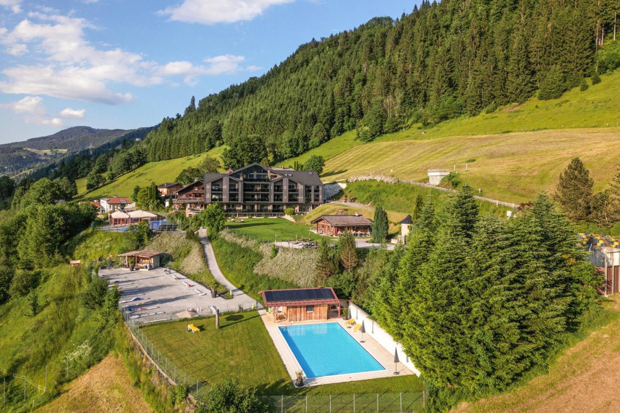 Weitenmoos Panorama Apartments ザンクト・ヨーハン・イム・ポンガウ エクステリア 写真
