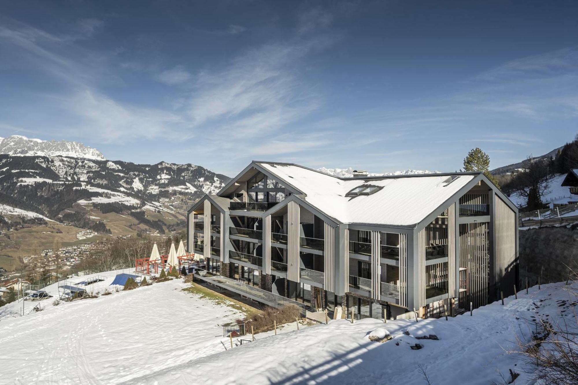 Weitenmoos Panorama Apartments ザンクト・ヨーハン・イム・ポンガウ エクステリア 写真